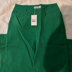Green pants